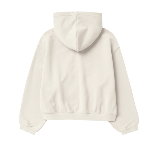 I Am My Investment Rich Crème/Black Hoodie