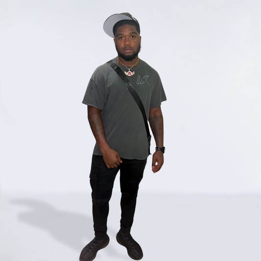 Legacy Nine Apparel Greyprint Logo Tee