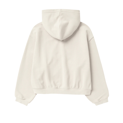 I Am My Investment Rich Crème/Black Hoodie