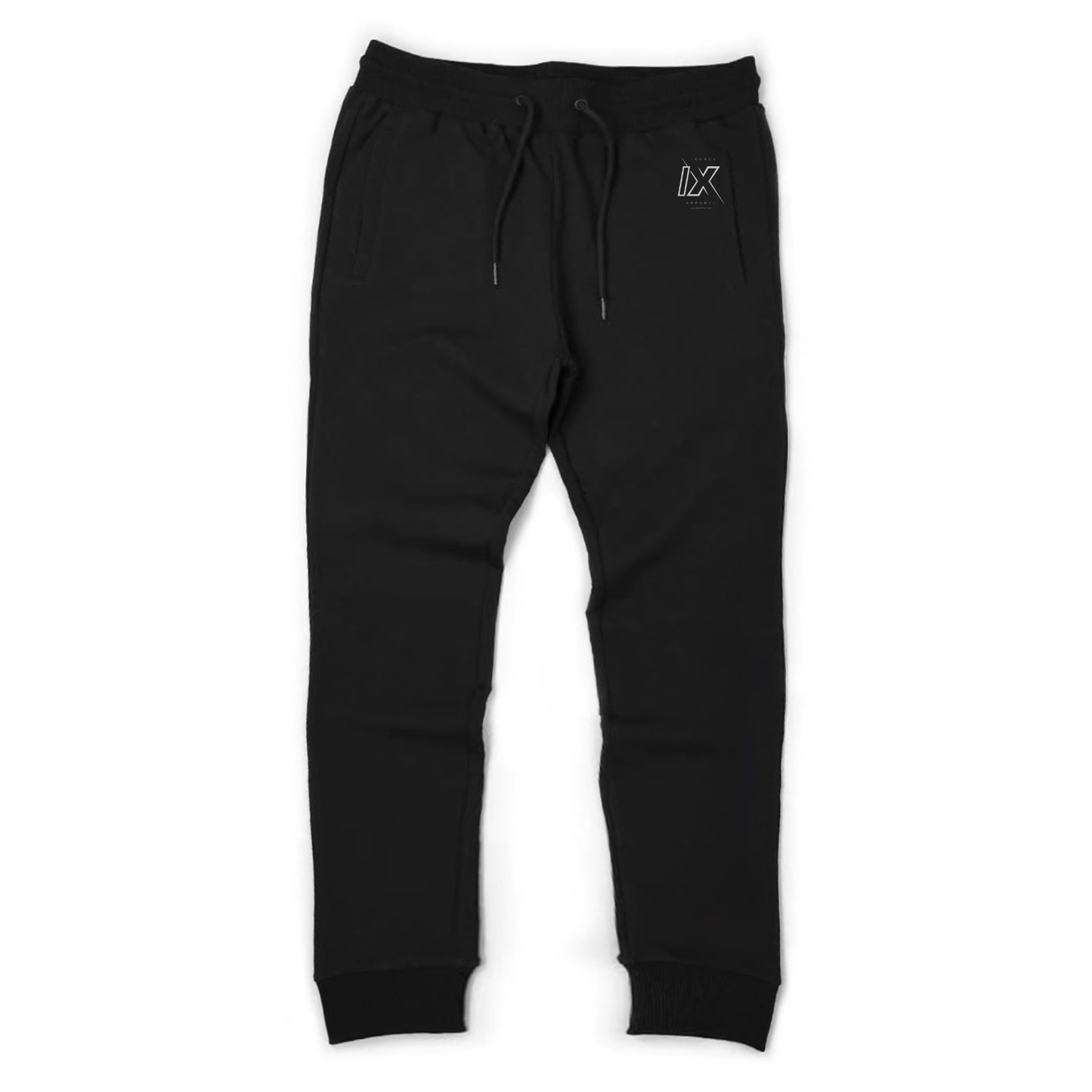 Legacy Nine Apparel Black Tie Logo Sweatpants
