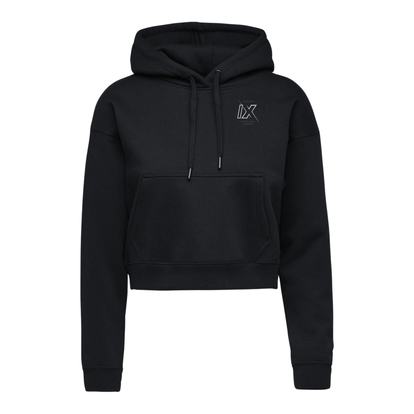Legacy Nine Apparel Cropped Logo Hoodie