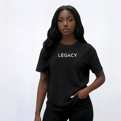 Legacy Black/White Tee