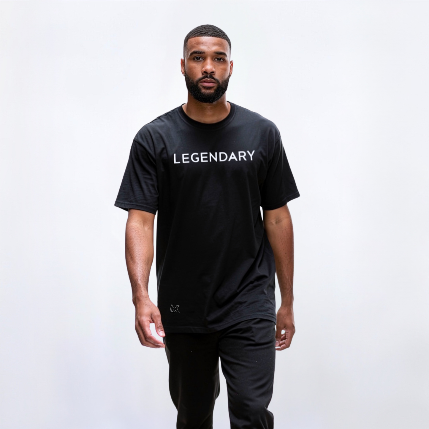 Legendary Black/White Tee