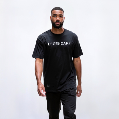 Legendary Black/White Tee