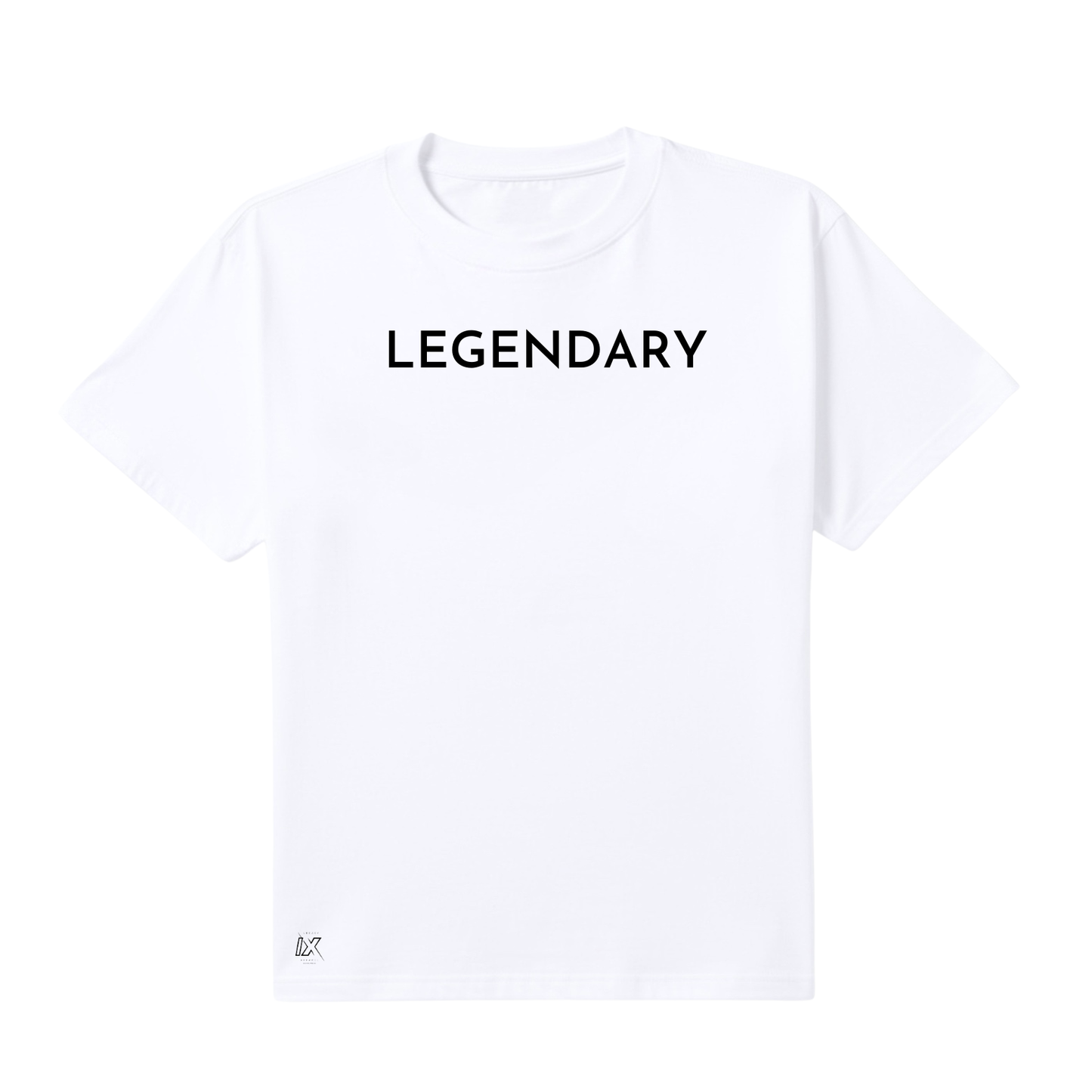 Legendary White/Black Tee